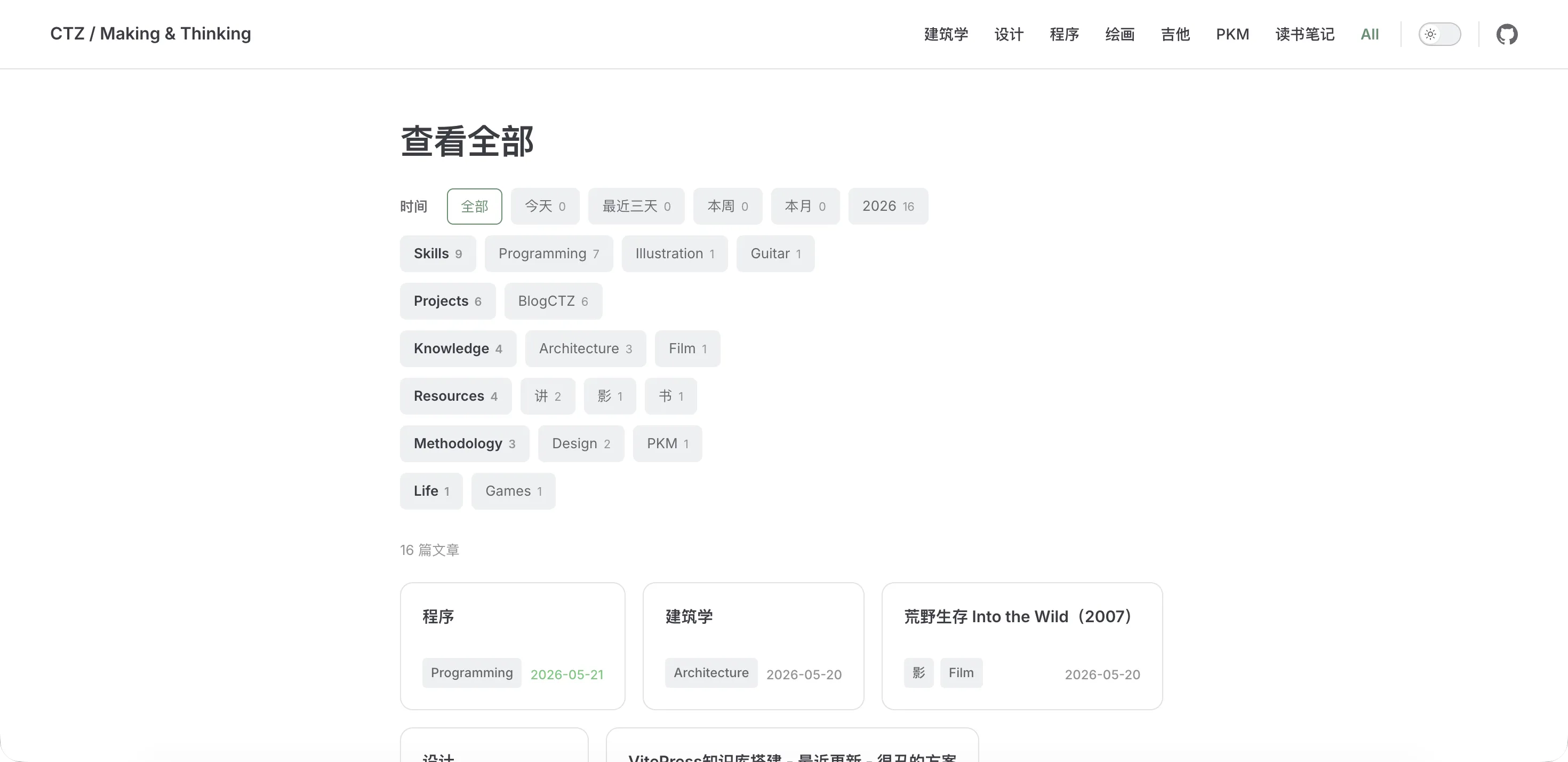 图5 在我魔改下增加的属性筛选（Blog CTZ V1）