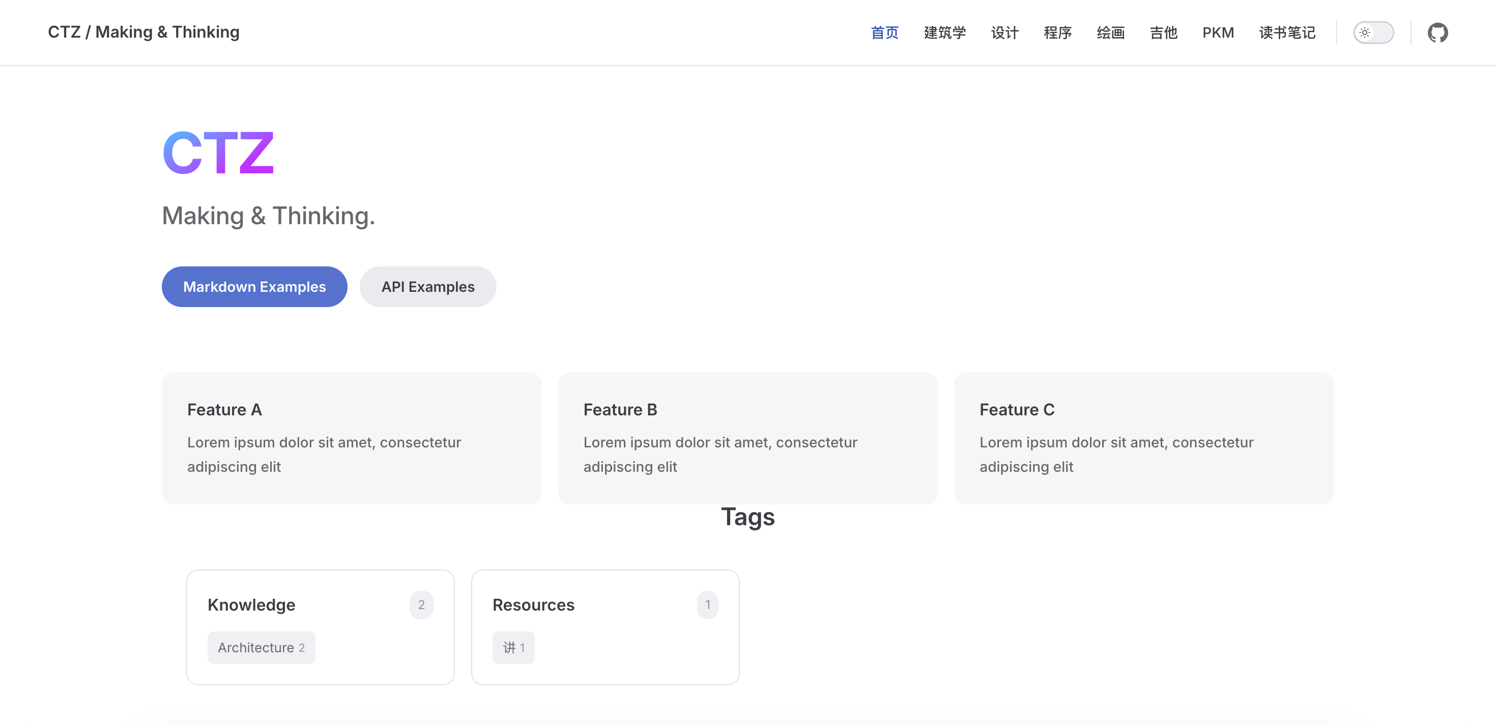 tags效果